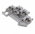 3031584, STTB 2.5-2DIO/O-UL/UR-UL Series Grey DIN Rail Terminal Block, Double-Level, Spring Clamp Termination