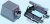 19300480548, Heavy Duty Power Connectors HAN 48B M40 SIDE METAL HOOD