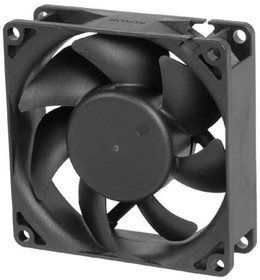 MA1082-HVL.GN, AC Fans Axial Fan, 80x80x25mm, 115VAC, 40/41CFM, 0.14/0.15"H2O, Vapo, Wire