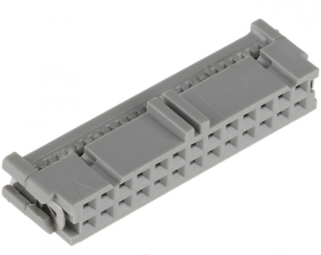 3399-6600, Conn IDC Connector SKT 26 POS 1.27mm IDT RA Cable Mount