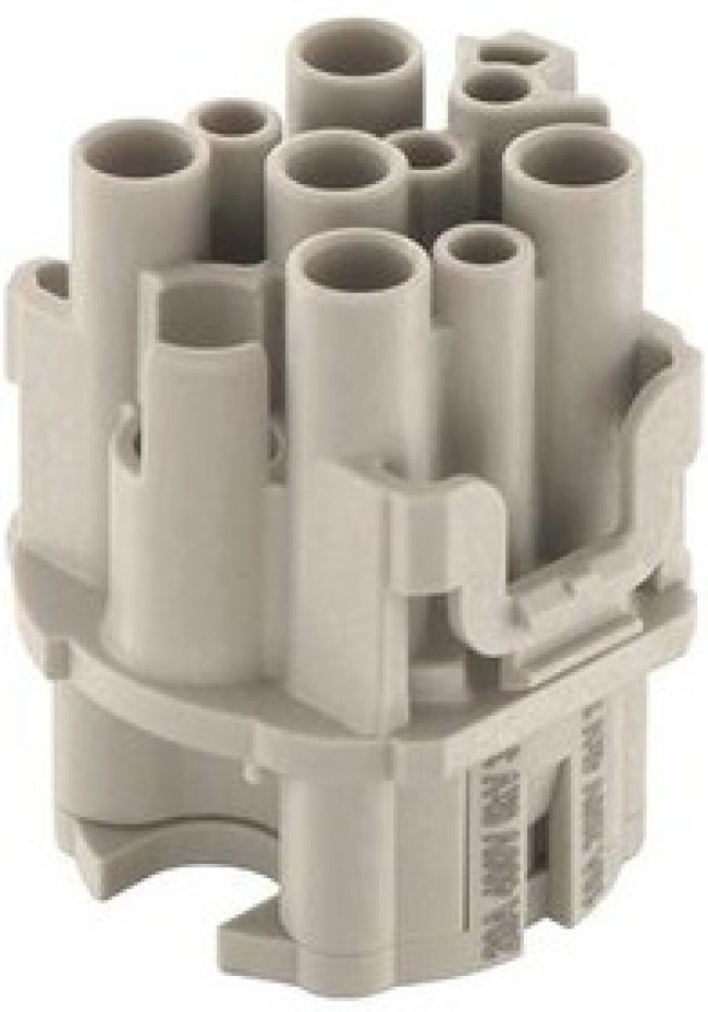 09140083111, RECTANGULAR MODULE, RECEPTACLE, 8 POSITION, CRIMP