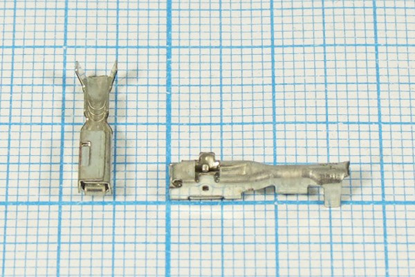 Клемма розетка, 2,3x0,64, 0,3-0,5мм2