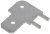 726387-2, Tab Terminal Brass Tab 16mm Tin Box