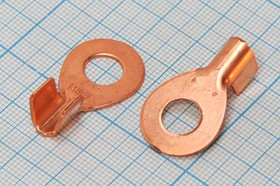 Клемма"O", d 8,5мм, 6-10мм2, медь Клемма"O", d 8,5мм, 6-10мм2, медь
