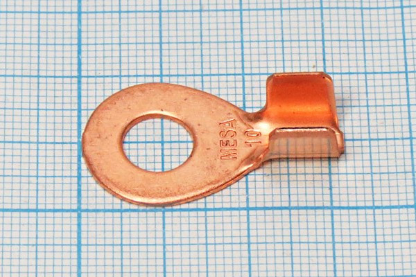 Клемма"O", d 8,5мм, 6-10мм2, медь Клемма"O", d 8,5мм, 6-10мм2, медь