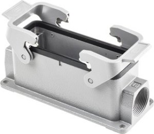 09300241270, Han B Heavy Duty Power Connector Housing, PG21 Thread 09300241270, Han B Heavy Duty Power Connector Housing, PG21 Thread