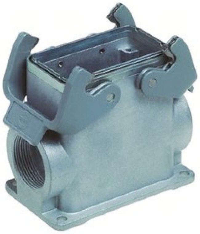 19628100272, Han EMC Heavy Duty Power Connector Housing 19628100272, Han EMC Heavy Duty Power Connector Housing