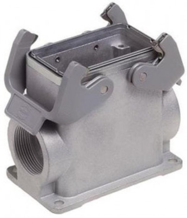 19628100272, Han EMC Heavy Duty Power Connector Housing 19628100272, Han EMC Heavy Duty Power Connector Housing