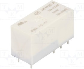HF115FA/024-1ZS3AF, Реле: электромагнитное, SPDT, Uобмотки: 24ВAC, 16A/250ВAC, 16А