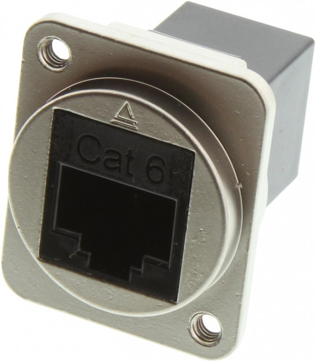 EHRJ45D6M3, Modular Connectors / Ethernet Connectors RJ45 CAT6 Diecast Hsg M3 Tapped EHRJ45D6M3, Modular Connectors / Ethernet Connectors RJ45 CAT6 Diecast Hsg M3 Tapped