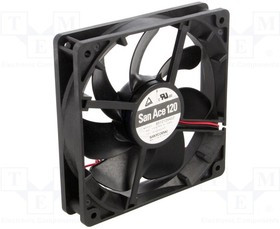 9S1212H402, Вентилятор: DC; осевой; 12ВDC; 120x120x25мм; 147куб.м/ч; 36дБА