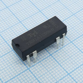 TRR-1A-12-D-00-D-R, Реле герконовое миниатюрное 1А (одна контактная группа на замыкание) катушка 12В монтаж в отверстие