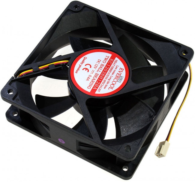 EC12038H12BA, (120*120*38 12V 3pin)