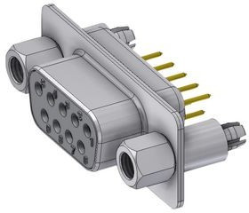 DTS09SY/2M86UNB5, D-Sub socket, Socket, DE-9, Radial Leads
