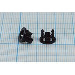 Держатель светодиода овального 5x6мм, LED5-6; № 14811B держатель светодиода\ 5x6мм\ 9x 8x 6\\\чер пл