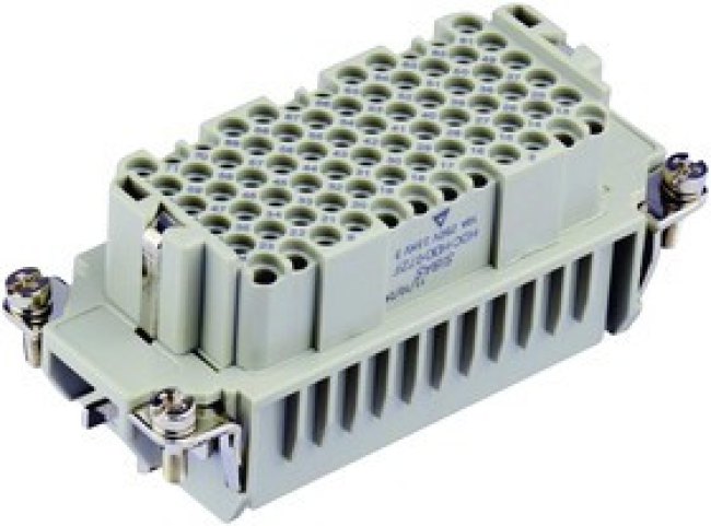 T2031442101-000, Разъем для тяжелых условий, HDD, Insert, 72+PE Контактов, H16B, Штекер T2031442101-000, Разъем для тяжелых условий, HDD, Insert, 72+PE Контактов, H16B, Штекер