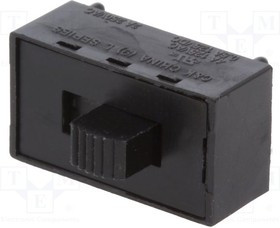 L102011MS02Q, Переключатель: движковый, Пол: 2, SPDT, 2A/250ВAC, 4A/28ВDC, ON-ON