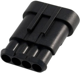 115000410172 (282106-1), Корпус разъема "вилка" 4pin AMP Superseal 1.5