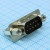 DS1034-09MBNSi44, папа для верт.монтажа на плату с гайкой 4,8мм / DS1034-09MBNSi44 DS1034-09MBNSi44, папа для верт.монтажа на плату с гайкой 4,8мм / DS1034-09MBNSi44