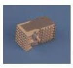 52057-102LF, Metral® High Speed 4000 Series, Backplane Connector, Receptacle, Right Angle, 5 Row, Press-Fit, 30 Position