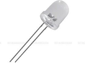 BL-L107EGW, Светодиод красный/зеленый 60° d=10мм 12/10мКд 635/570нМ (Orange/Green) 2 ножки