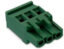 691352510003, Pluggable Terminal Blocks WR-TBL 300VAC 12A 3P Straight 24-12AWG