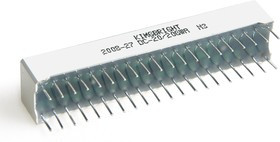 DC-20/20GWA, Шкала линейная 20 сегм. зеленая 9мКд (OBSOLETE) DC-20/20GWA, Шкала линейная 20 сегм. зеленая 9мКд (OBSOLETE)