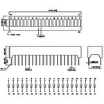 DC-20/20GWA, Шкала линейная 20 сегм. зеленая 9мКд (OBSOLETE) DC-20/20GWA, Шкала линейная 20 сегм. зеленая 9мКд (OBSOLETE)