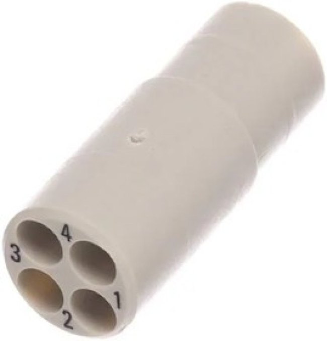 09150043114, Standard Circular Connector HAN 4 QUINTAX BU-C 09150043114, Standard Circular Connector HAN 4 QUINTAX BU-C