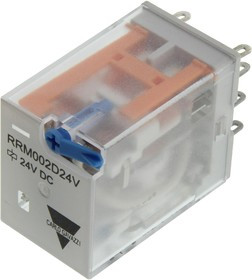 RRM004D12V, POWER RELAY, 4PDT, 12VDC, 5A, SOCKET