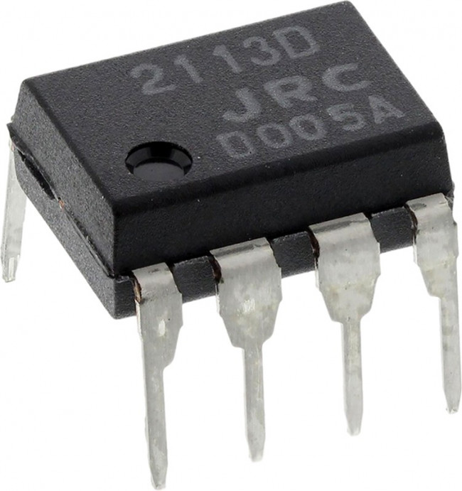 OPA134PA, Микросхема: операционный усилитель, 8МГц, Ch: 1, DIP8, ±2,5-18ВDC, 5-36ВDC