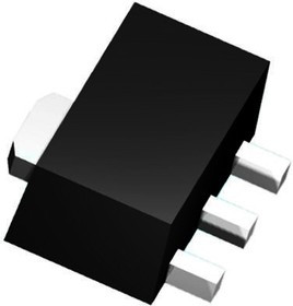 BCX6925TA, Diodes Inc BCX6925TA PNP Transistor, -1 A, -20 V, 3-Pin SOT-89