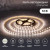 141-2023, Лента светодиодная 12В, SMD5050, 14,4Вт/м, 60 LED/м, 4000К, 10мм, 3м, для БП с клеммами, IP20