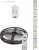 141-2023, Лента светодиодная 12В, SMD5050, 14,4Вт/м, 60 LED/м, 4000К, 10мм, 3м, для БП с клеммами, IP20