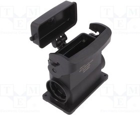 19430160271, Heavy Duty Power Connectors HAN-ECO 16B SMT HSE DBL LVR 2XM25 WO GLN