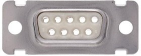 DEMAM9SF225, D SUB CONNECTOR, STANDARD, 9 POSITION, RECEPTACLE DEMAM9SF225, D SUB CONNECTOR, STANDARD, 9 POSITION, RECEPTACLE