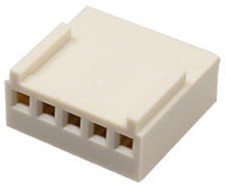 HU-5 (DS1070-5 F), Розетка на кабель c контактами 2.54мм 5pin HU-5 (DS1070-5 F), Розетка на кабель c контактами 2.54мм 5pin