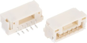 SM05B-GHS-TB(LF)(SN), 1x5P GH 1 1.25mm 5 Phosphor bronze SMD,P=1.25mm Wire To Board / Wire To Wire Connector SM05B-GHS-TB(LF)(SN), 1x5P GH 1 1.25mm 5 Phosphor bronze SMD,P=1.25mm Wire To Board / Wire To Wire Connector