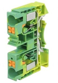 DS10-PE-01P-1C-00A(H), Соединитель: на рейку, DS, 0,5-16мм2, Кол-во полюс: 1, клеммы: 2 DS10-PE-01P-1C-00A(H), Соединитель: на рейку, DS, 0,5-16мм2, Кол-во полюс: 1, клеммы: 2