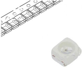 RF-YURA30TS-AE, LED; SMD; 3528,PLCC2; yellow; 180?430mcd; 3.5x2.8x1.8mm; 120°; 20mA