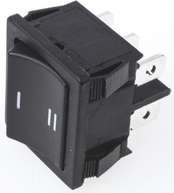 1-1634200-2, DPST, On-On Rocker Switch Panel Mount