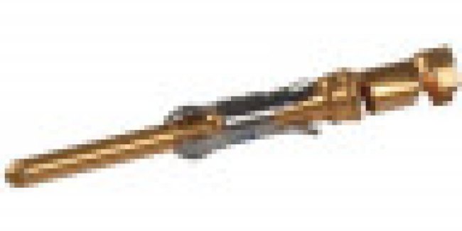 1-163082-0, Контакт, Type III+, Штырь, Обжим, 16 AWG, Контакты с Покрытием из Золота