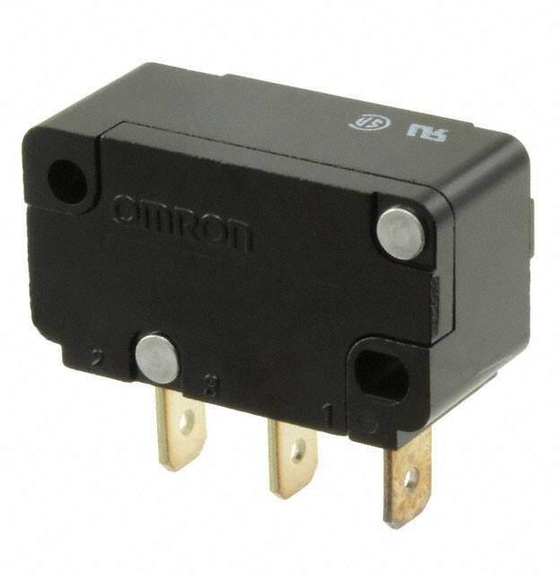 D2MC-5H, Микропереключатель SNAP ACTION; без рычага; SPDT; 5A/230ВAC D2MC-5H, Микропереключатель SNAP ACTION; без рычага; SPDT; 5A/230ВAC