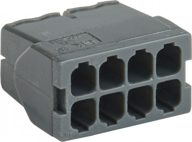 IEK Строительно-монтажная клемма СМК 772-248 с пастой