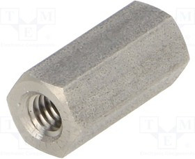 TFF-M4X15/DR146, Дистанцирующая стойка, Внутр.резьба M4, 15мм, шестигранная