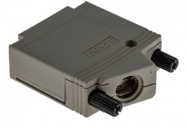 063388, KSG 200 Series Nickel Plated Right Angle D Sub Backshell, 15 Way 063388, KSG 200 Series Nickel Plated Right Angle D Sub Backshell, 15 Way