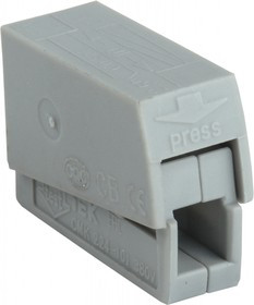 IEK Строительно-монтажная клемма СМК 224-101 (4шт/упак)