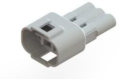 572-003-000-100, Pin &amp;amp; Socket Connectors W TO W 3 PIN PLUG WHITE
