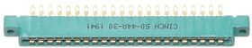 50-44A-30, Standard Card Edge Connectors 44C EDGE CONN