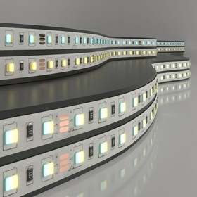 5050 24V 60Led 10W IP20 / Лента светодиодная 60LED 10W IP20 MIX 3300/6500 теплый белый/холодный белый